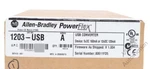 New Allen Bradley 1203-USB Surplus Sealed/ Converter 1203USB. Fixed Price $395.99.