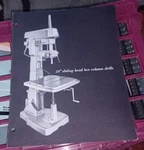 Cincinnati Lathe Tool Company 24" Sliding Head Box Column Drills Catalog Flyer. Fixed Price $39.99.