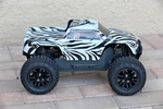 Custom Body Zebra Style For Clipless Arrma Granite 223S Dsc & Mega 1/10. Fixed Price $27.99.