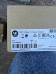 Allen-bradley Point I/o 1734-AENTR Dual Port Ethernet/ip Network Adaptor. Fixed Price $250.00.