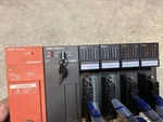 Melsec Mitsubishi Plc A1S61PN, A1SHCPU, A1S35B, (2) A1SX41, A1SY41. Fixed Price $200.00.