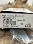 Cutler Hammer E66AXX6 Crossbeam Photoelectric Sensor New 3 Available. Fixed Price $65.00.