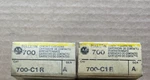 (lot Of 2) Allen Bradley 700-C1R Contact Cartridge. Fixed Price $16.00.