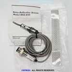 New Shimpo MCS-655/MCS-655M Photo-reflective Speed Sensor, Metal Housing. Fixed Price $79.97.