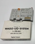 New! Wago Corporation 750-502 2-CHANNEL Digital Output Module 24VDC. Fixed Price $41.22.