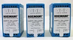 Rosemount 4-20MA Outputs Hart Tri-loop 333DC2N306, Lot Of 3, For Parts/ Repair. Fixed Price $152.00.