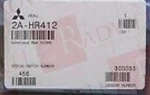 Mitsubishi 2AHR412 / (used). Fixed Price $119.41.