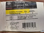 General Electric, THAUX21D. Dpdt, 600-VOLT Auxiliary Contact, Ships Free. Fixed Price $60.00.