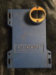 Opcon 1410B-6501 Photoelectric Control Sensor 115VAC Nema 4/6/12/13 P/n 104640. Fixed Price $140.00.