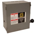 Square 92251 Series E3 Double Throw Non Fusible Safety Switch Type Enclosure. Fixed Price $129.99.