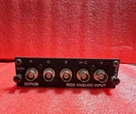 Barco Rga Analog Input 7622425. Fixed Price $49.99.