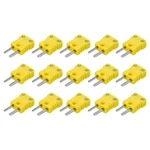 15PCS K Type Thermocouple Wire Connectors Male Plugs Adapter Temperature 200. Fixed Price $23.52.