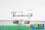 RMB02.2-04 109-0968-3A01-00 109-0968-3B01-00 Base Module Indramat Warranty. Fixed Price $196.75.