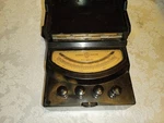 General Electric Ac Voltmeter Type AP-9 Works Ok. With Case.. Fixed Price $13.99.