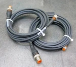 Belden Lumberg Rst 3-RKMV 3-224/3M Double Ended Cordset Cable Lot Of Two (2). Fixed Price $27.19.