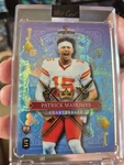 Wild 5 Draw Stacked Deck Nfl E3 Mahomes Allen Trading Cards 2024. Fixed Price $625.00.