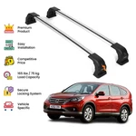 Silver Premium Roof Rack Cross Bars For Honda Crv 2012-2018. Fixed Price $218.41.