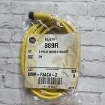 Allen Bradley 889R-F3ACA-2 Micro Cable Straight Female 3-PIN 2M Length. Fixed Price $19.99.