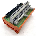 Entrelec BF-OM-16-B Relay Interface Board 16-WAY Module 02104114. Fixed Price $45.50.