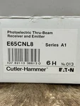 Cutler Hammer E65CNL8 Photoelectric Thru Beam Receiver & Emitter 6H New. Fixed Price $43.00.