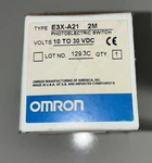 Omron E3X-A21 2M Fiber Optic Sensor Amplifier Npn 10-30VDC Nos. Fixed Price $54.99.