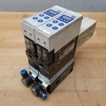 Schmalz SXMP-25-IMP-Q-2XM12 I/o Link, 24 Vdc + GRUNDPLATTE-GP2-SX Used. Fixed Price $86.44.