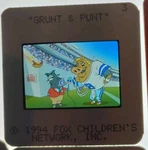 Grunt & Punt Fox Children's Network 35MM Color Animation Film Slide 242. Fixed Price $7.50.