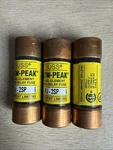 Bussmann LPJ-2SP Amp Fuses Class Low Peak 600 Volts Lot Of 3. Fixed Price $18.00.