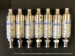 Lot Of 7 Used Setra C216FSM Pressure Transducers Psig 24 Vdc Free Shipping. Fixed Price $328.99.