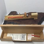 Vintage Texas Inertia Nutcracker Bill's Original Box Instructions Wood Base. Fixed Price $34.99.