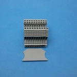 Allen Bradley 1492-J3 Terminal Block Feed Through 25 Amp Gray Qty 10 +1492-EBJ3. Fixed Price $14.99.