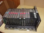 Texas Instruments I/o Base With 530T-112 Controller, Power Supply, 13 Cards. Fixed Price $749.95.