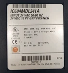 Ge Fanuc Input Module IC694MDL241A Fast Shipping. Fixed Price $150.00.