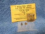 Trumbull Electric 9708 Overload Thermal Heater Unit Amp For Type Tt Switch. Fixed Price $16.10.