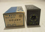 New Omron MY2V Timer Relay 1 Sec. Timing. Fixed Price $18.75.