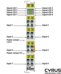 Beckhoff KS1408 Bus Terminal, 8-CHANNEL Digital Input, 24 V Dc, 3 Ms, 1-WIRE Con. Fixed Price $77.00.