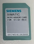 Siemens Plc Memory Card 6ES7953-8LL20-0AA0 2MB. Fixed Price $119.99.