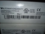 New Sealed Automation Direct C0-04DA-1 Output Module 24VDC. Fixed Price $75.00.