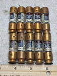 Lot Of Bussmann Fusetron FRN-R-1 6/10 Amp Cartridgeclass RK5 250VAC 1.6A. Fixed Price $9.00.