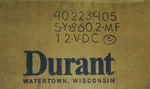 Eaton Durant Y 8602 Mf 12 Vdc Digit Counter 40223-405. Fixed Price $100.00.