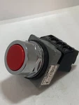 Siemens 52PM8A2J Pushbutton Red Flush 1NC Chrome Finish Heavy Duty Nnb. Fixed Price $39.99.