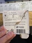 Cooper Dual Tech Wall Switch Sensor # ONW-D-1001-MV-W. Fixed Price $60.00.