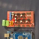 Arduino Mega 2560 Plus Cnc 3-AXIS 12-36V Bipolar Stepper Driver Board. Fixed Price $30.00.