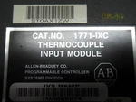 Allen-bradley 1771-IXC Thermocouple Input Module. Fixed Price $331.47.