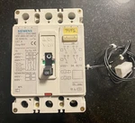 Siemens 3VFS Vde 0660 Iec 947-2 50/60HZ 3PH Breaker 100A 600VAC. Fixed Price $150.00.