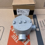 Emerson Appleton GRL50 Conduit Outlet Box Explosion Proof 1/2 Mall Iron. Fixed Price $54.99.