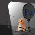 Large Barber Light WITH72 Inch Stand, 55W 6500K Full-screen Selfie Ring.... Fixed Price $104.27.