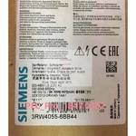 1PCS Brand New Siemens 3RW4055-6BB44 3RW40556BB44 Soft Starter Fast Shipment. Fixed Price $1151.25.