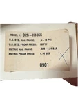 Barksdale D2S-H18SS Diaphragm Pressure Switch. Fixed Price $100.00.