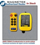 Magnetek Flex 6EX2-09-1T Overhead Crane Hoist Radio Remote Control System W/1-TX. Fixed Price $647.21.